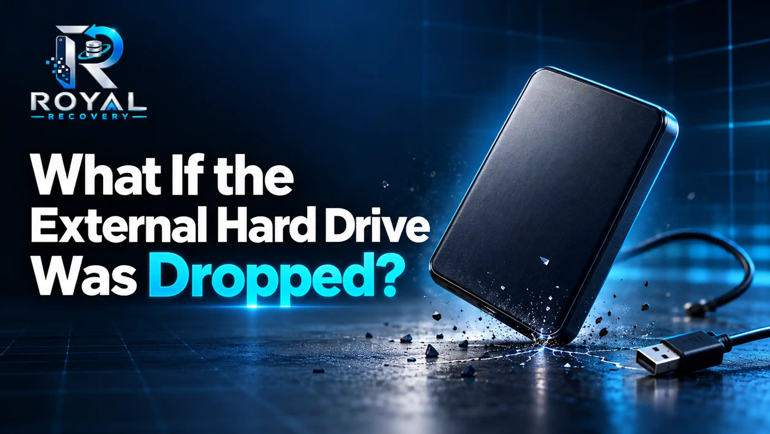 What If the External Hard Drive Was Dropped?